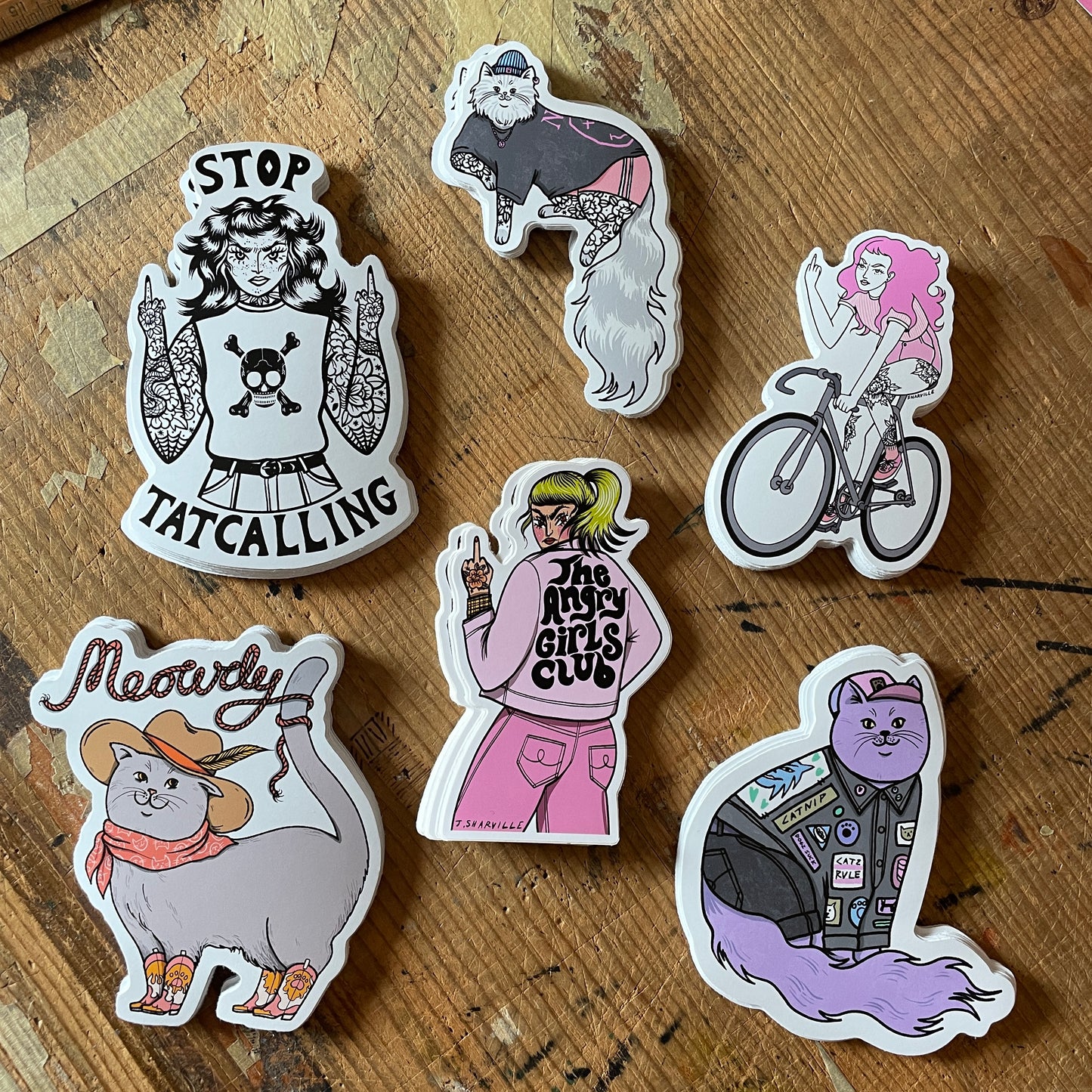 Meowdy Sticker