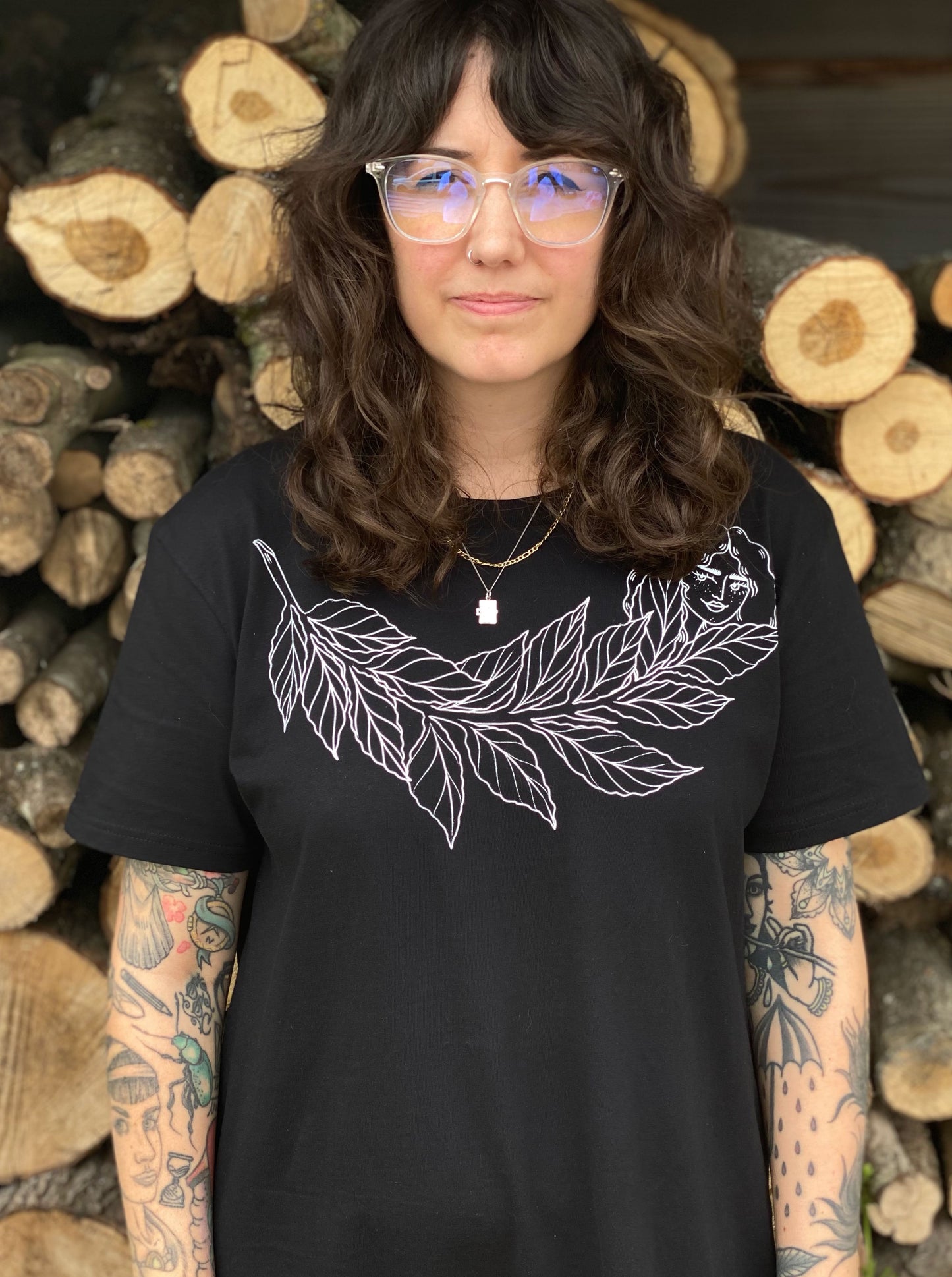 Floral 'N' Gals T-shirt Dress