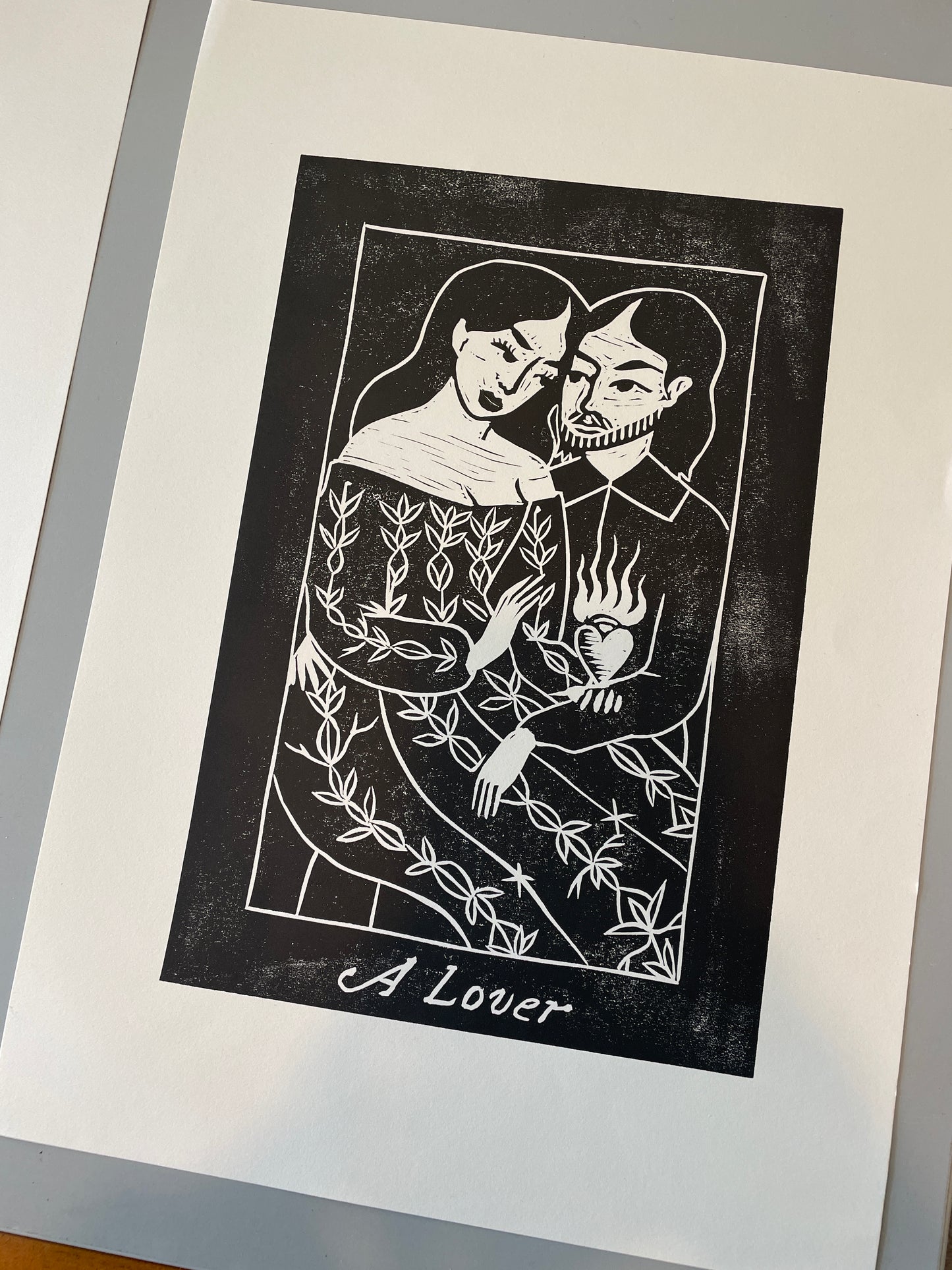 Triptych Lino