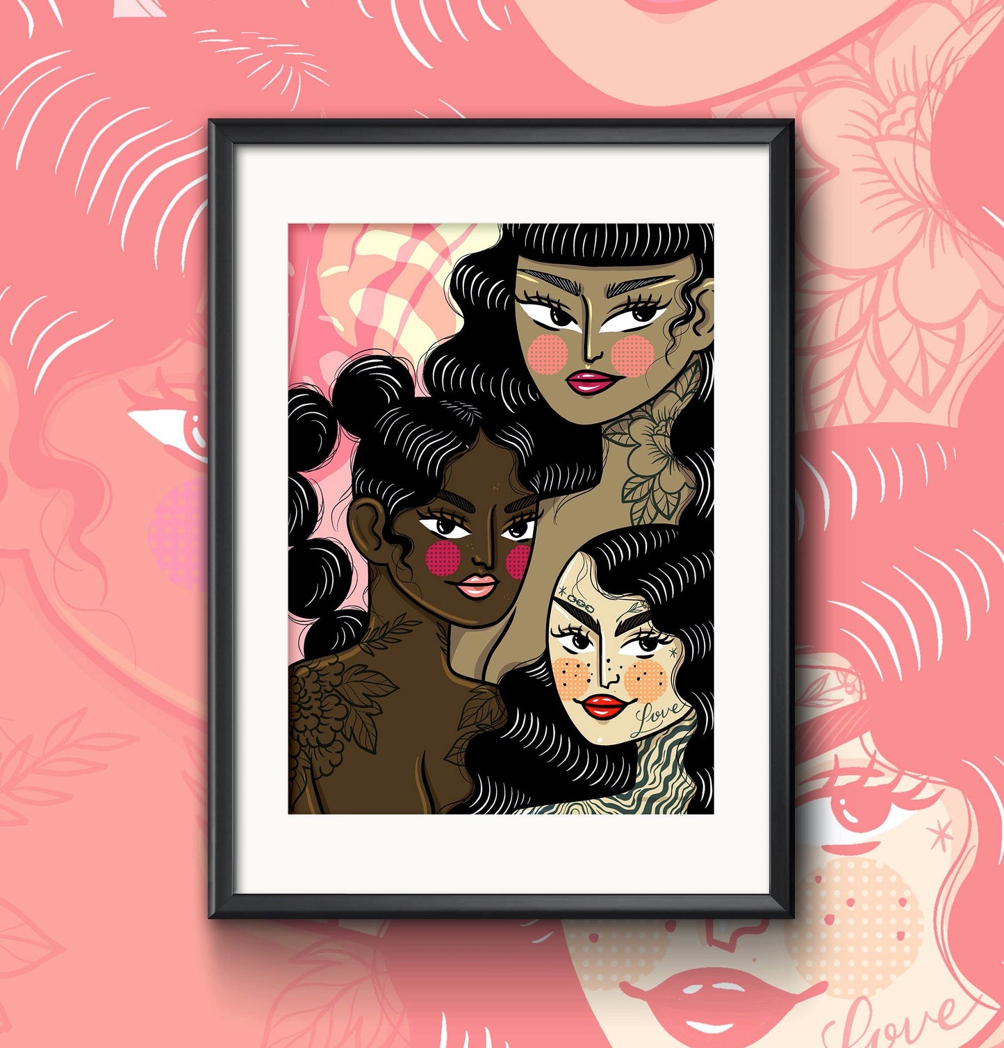 Goddess print