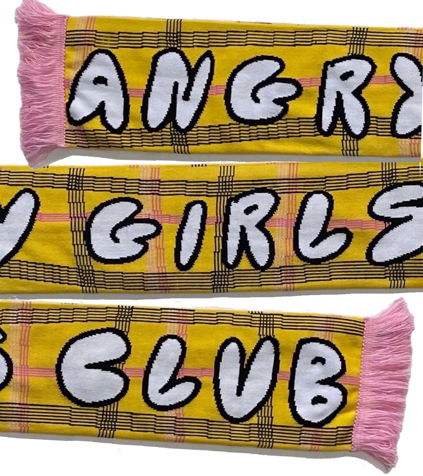 Angry Girls Club winter scarf
