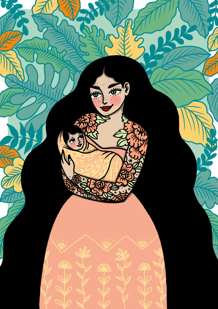 Mother print