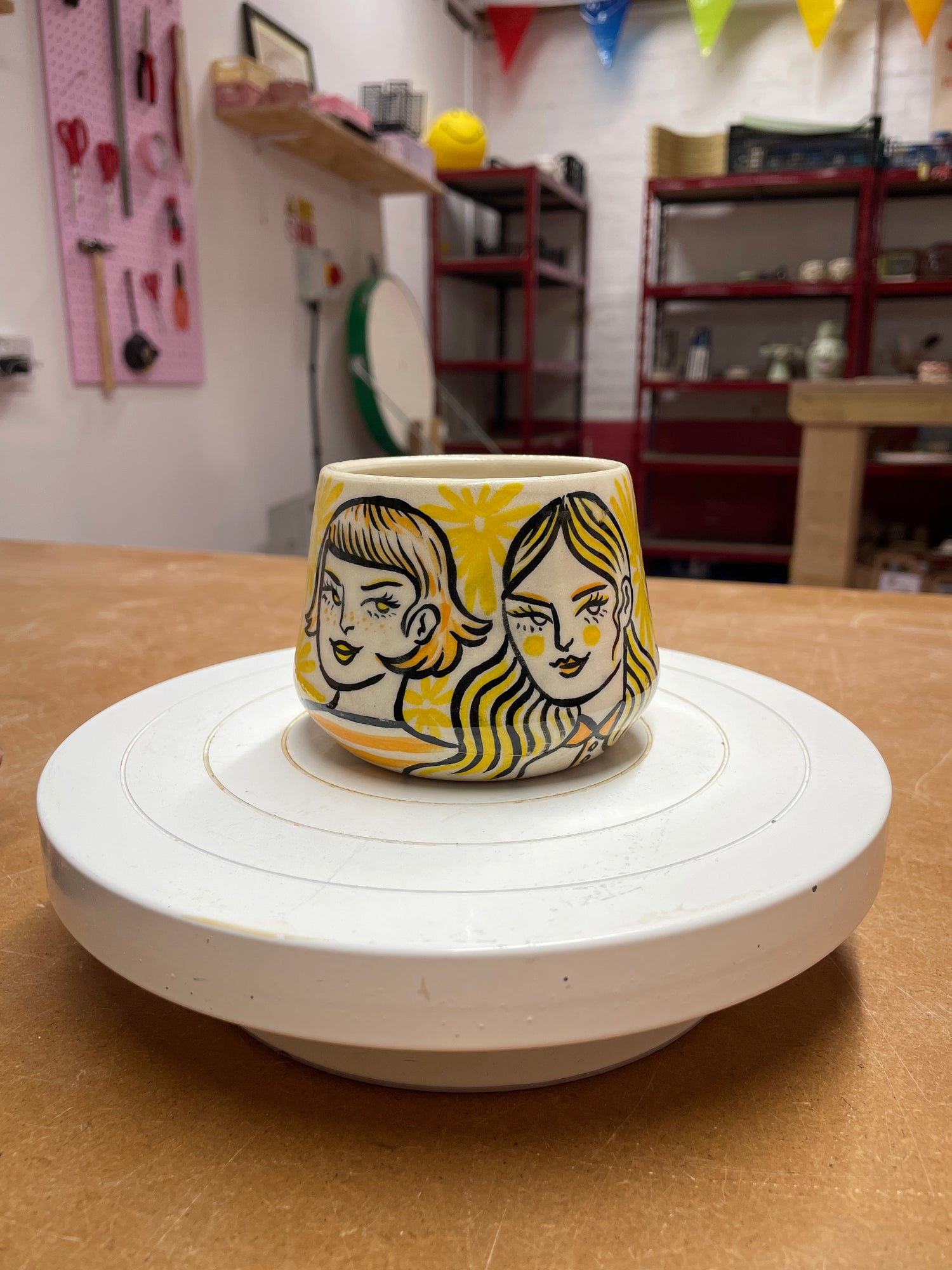 Kicking Pots X Jessica Sharville pottery collaboration