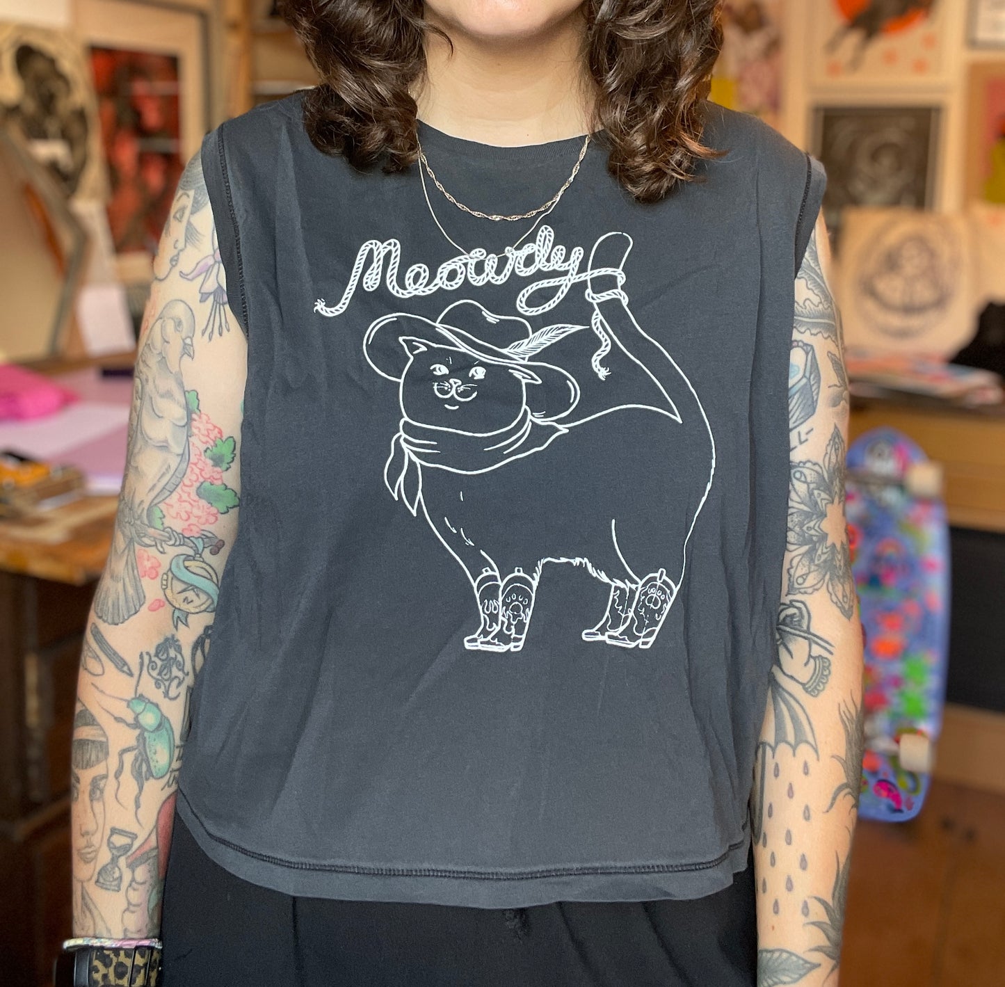 Meowdy Tank T-shirt
