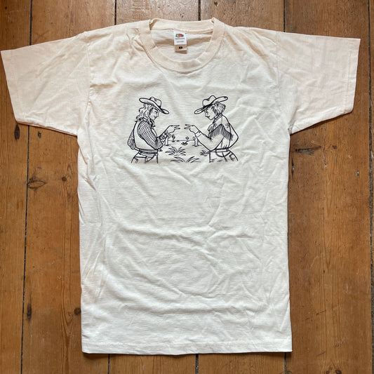 Misprint Rock, Paper, Scissors Cowirls T-shirt